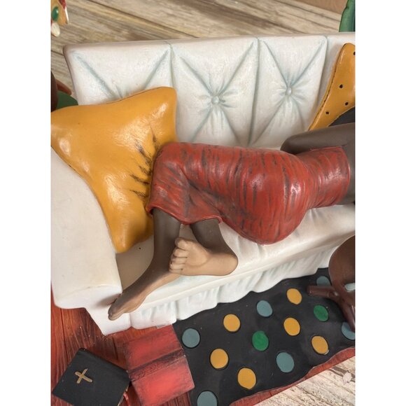 Annie Lee Steep and Sleep Figurine 2006 JOI African American Decor - Picture 10 of 13